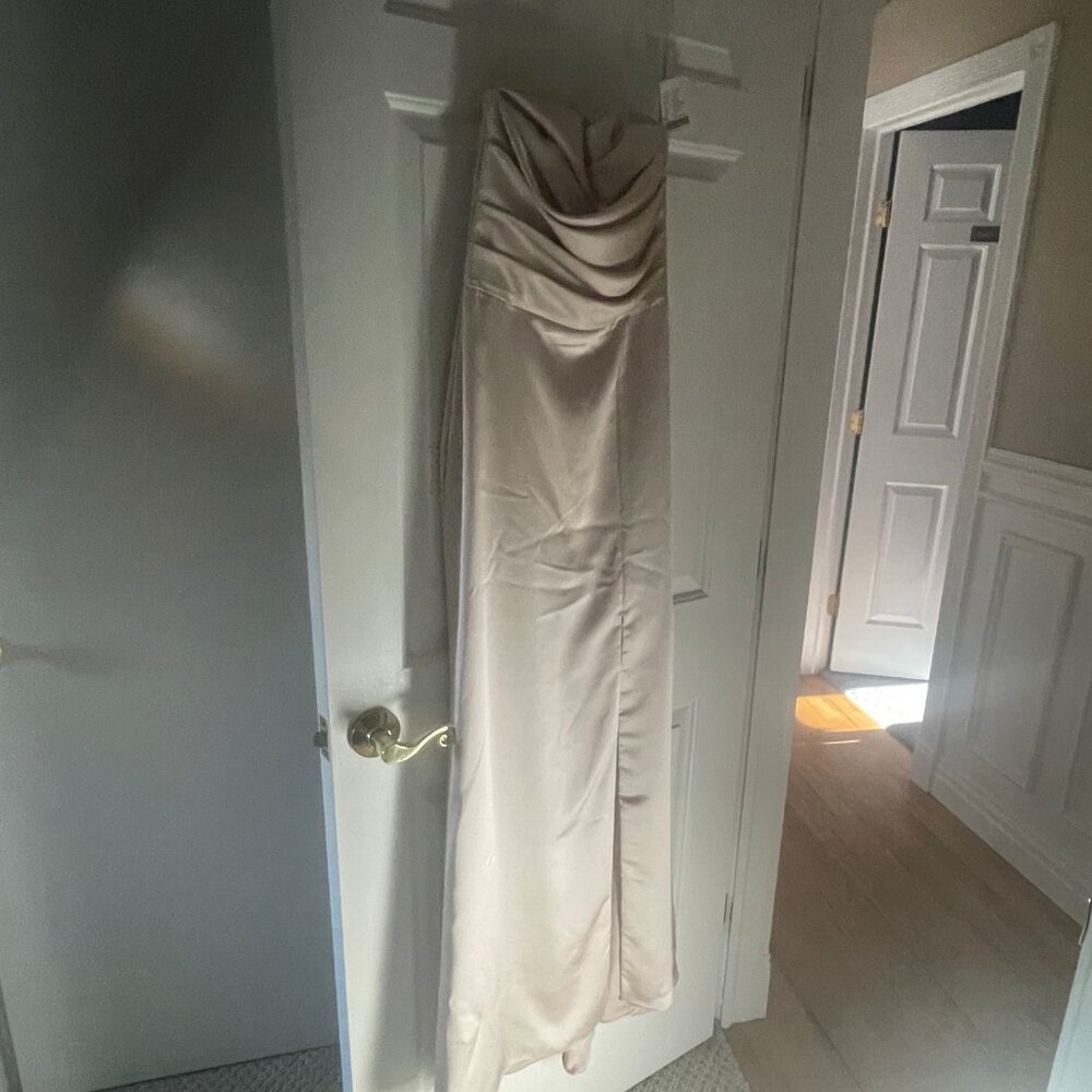 2 AMSALE bridemaids dresses size 4  One altered one BNWT